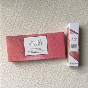 Laura Geller Rosy & Bright Eyeshadow Palette with Jelly Balm